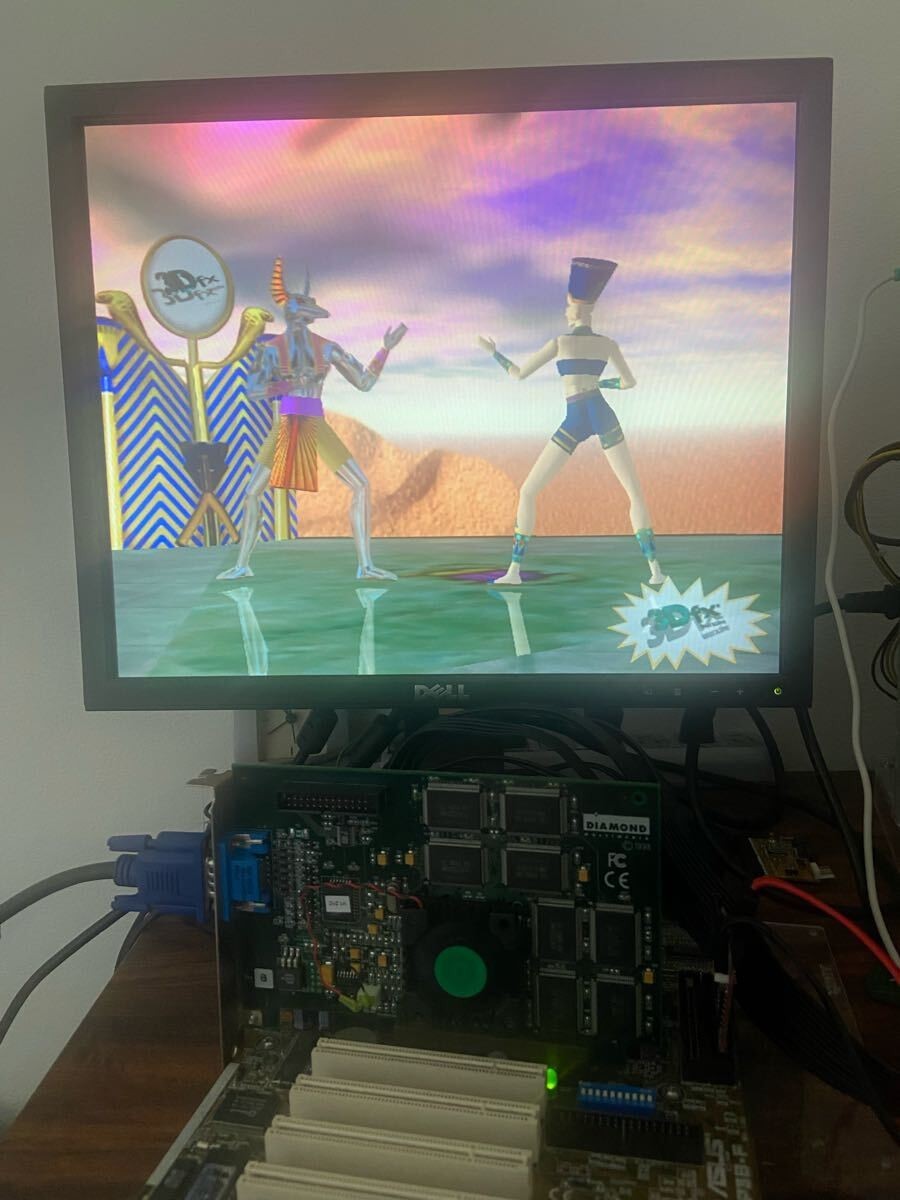 DIAMOND MONSTER FUSION 3DFX VOODOO BANSHEE 16MB SGRAM AGP 1X GRAPHICS CARD VGA