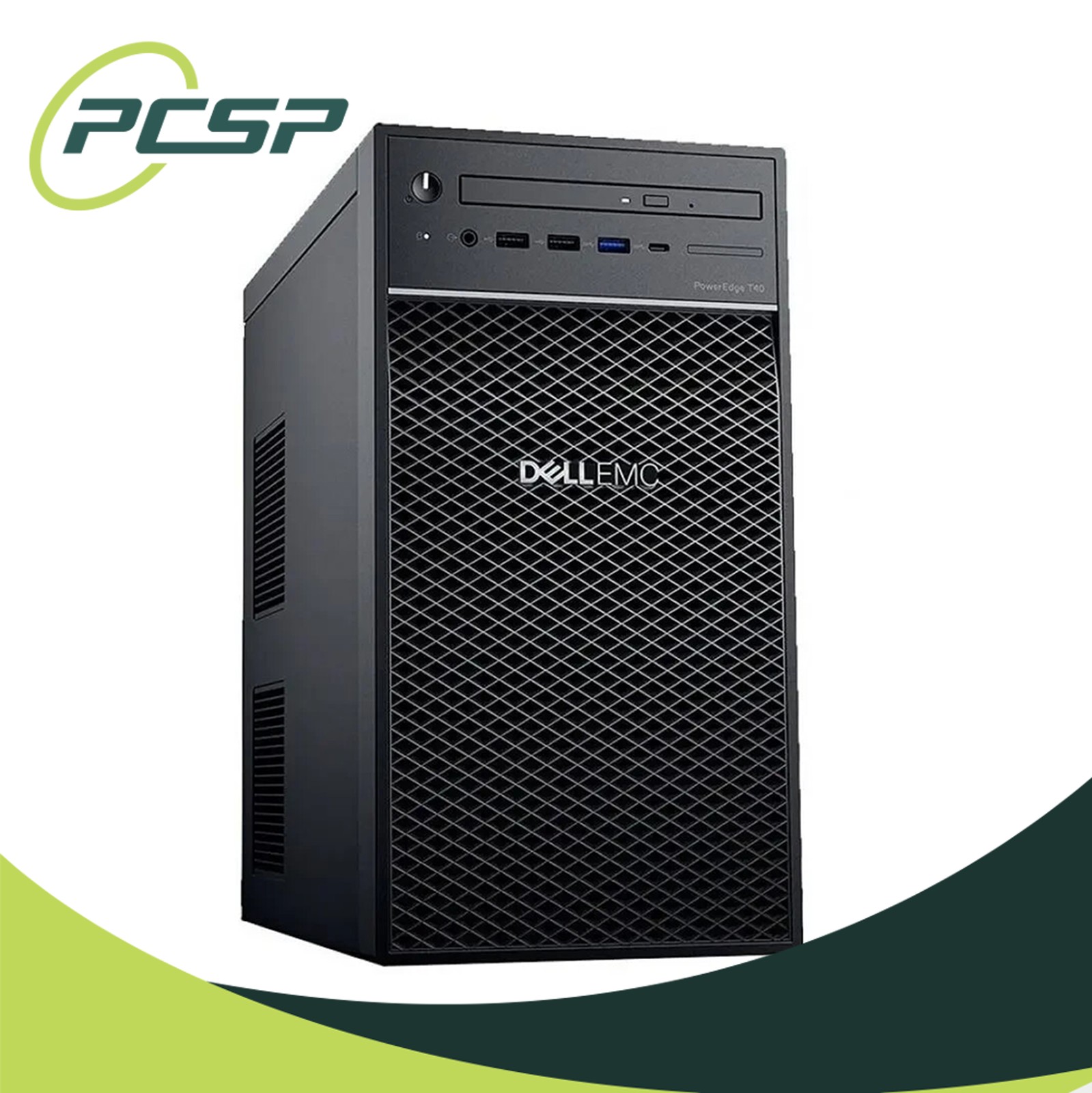 Dell PowerEdge T40 Server i3-9100 16GB DDR4 1TB HDD w/ DVD Server 2019 300W PSU