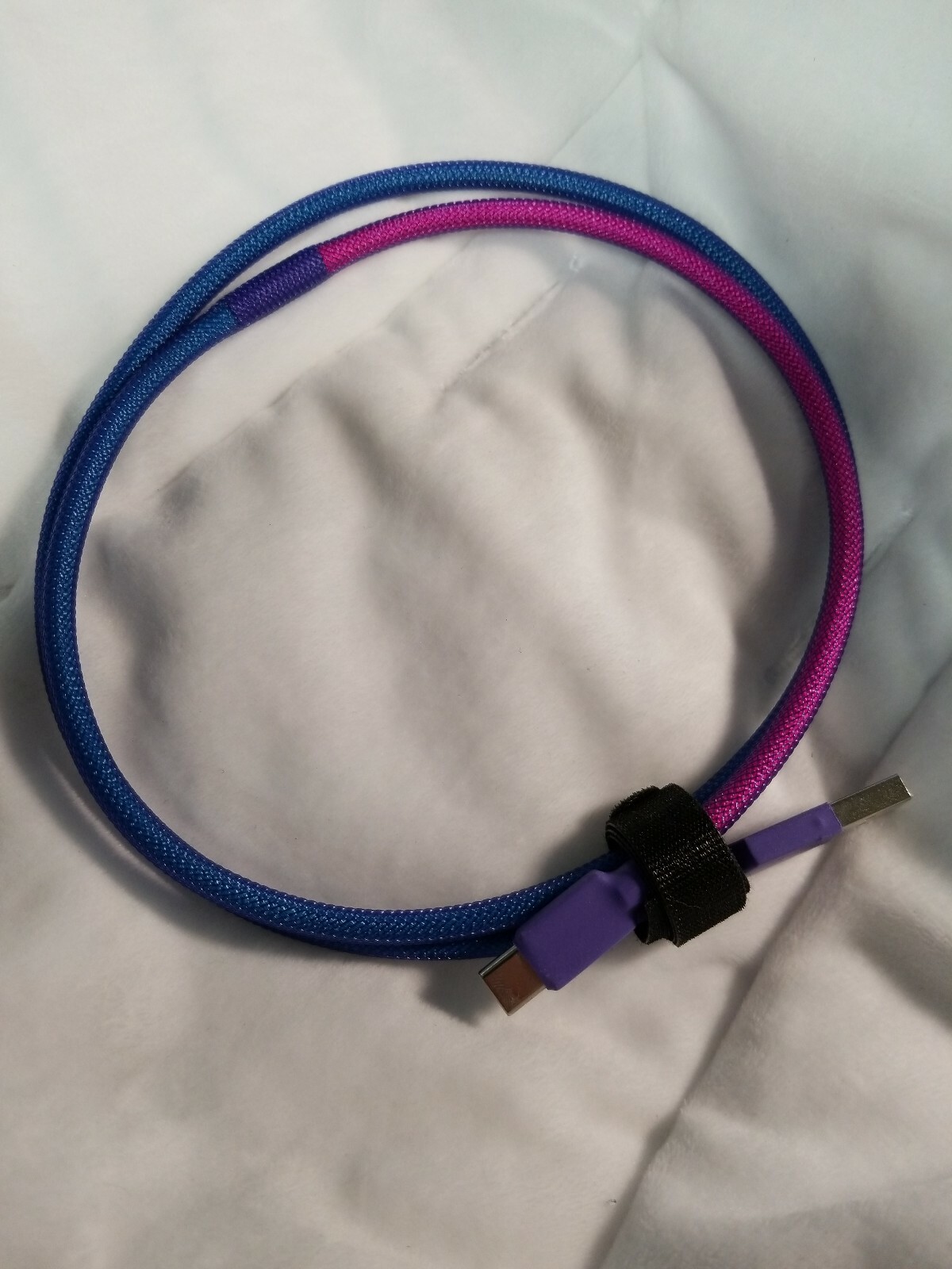 Massdrop Mechcables Laser Midnight Custom USB Cable - USB to USB C - 3'  Long