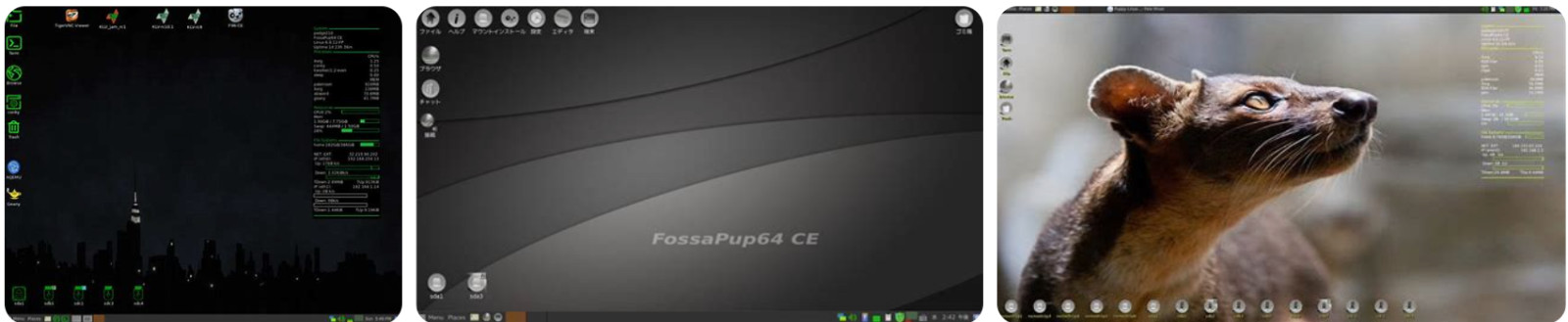 Linux Puppy F96-CE4- 2GB USB Key Canada Only