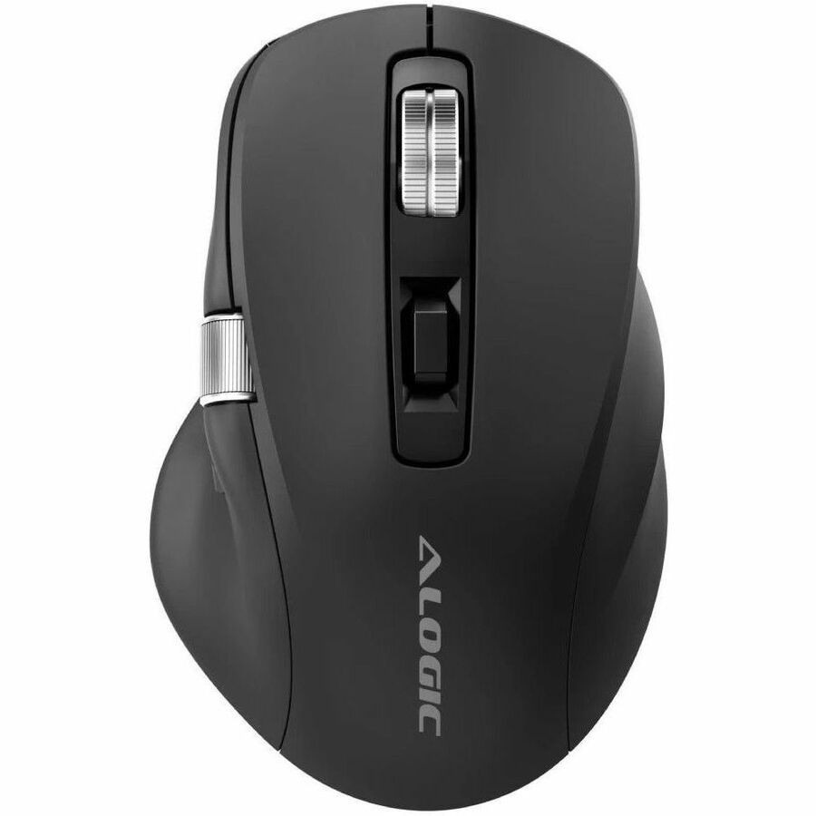 ALOGIC Apex Bluetooth USB-C Rechargeable 7 Keys Programmable Mouse-Black