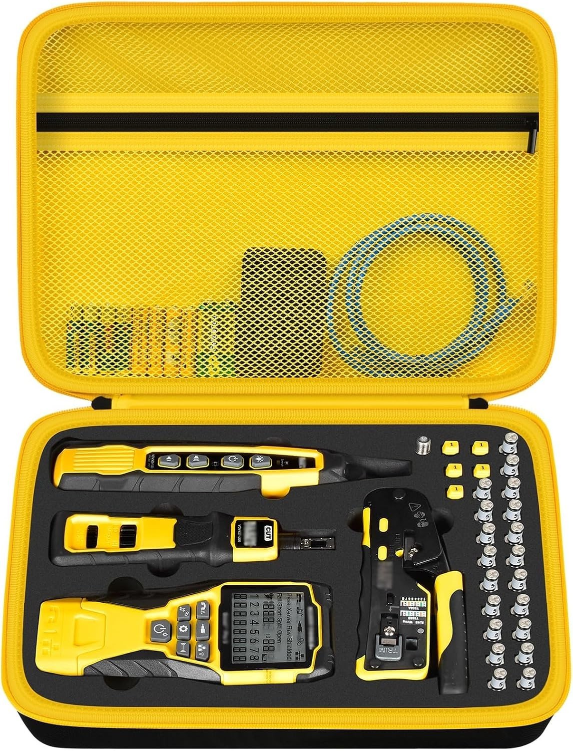 Lightweight Cable Tester Carrying Case for Klein Tools - Stylish & Functional