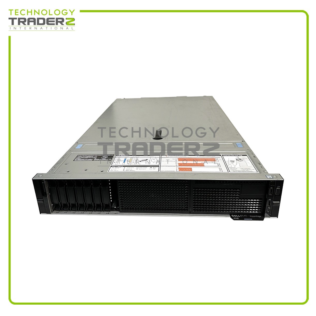 66JJ5 Dell EMC PowerEdge R740 2P Xeon Silver 4214 8x SFF Server W/ 1x 0VKDD2
