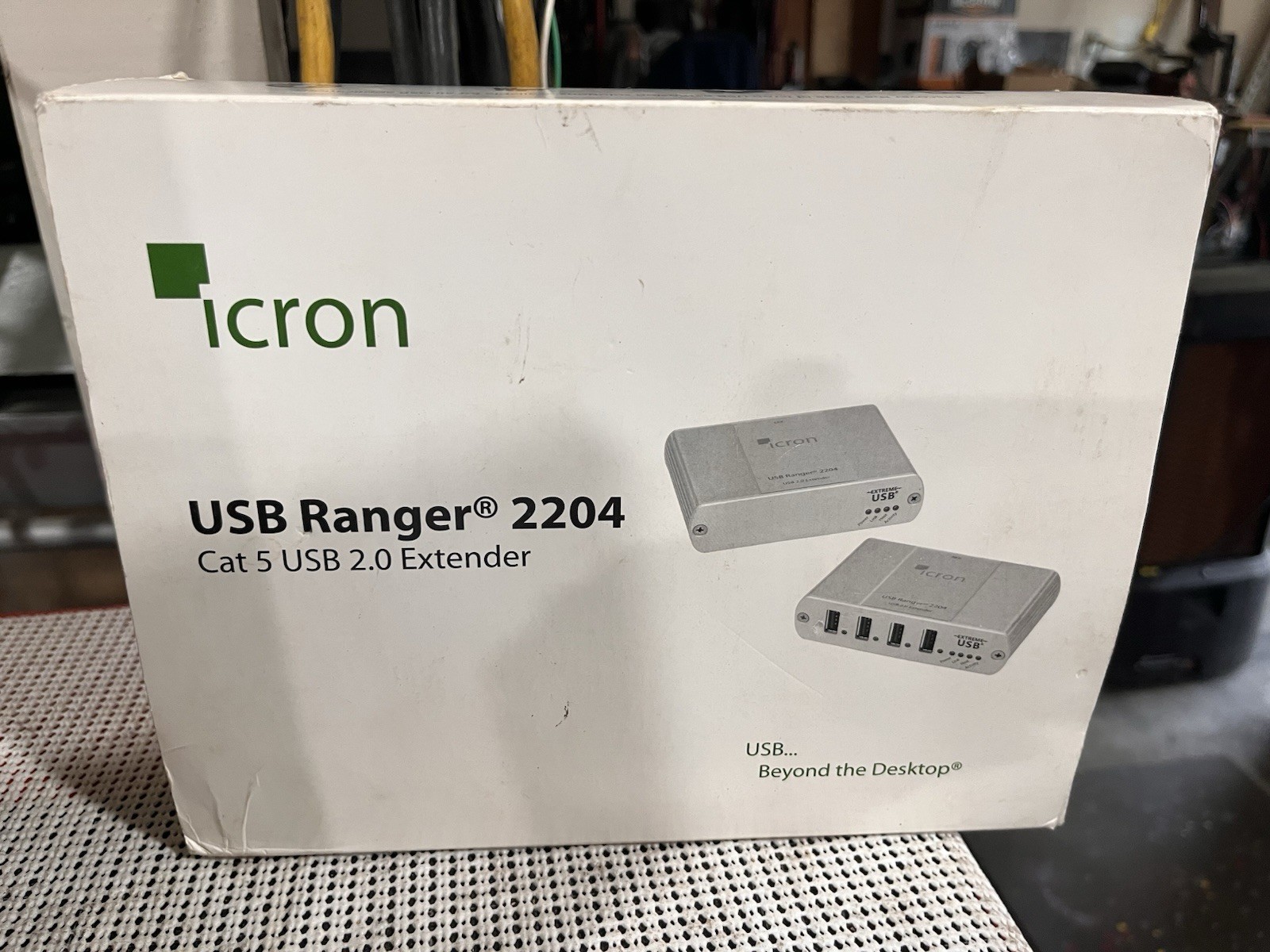 Icron USB Ranger 2204 USB 2.0 Extender 4-Port 100m Cat5e LEX REX Open Box