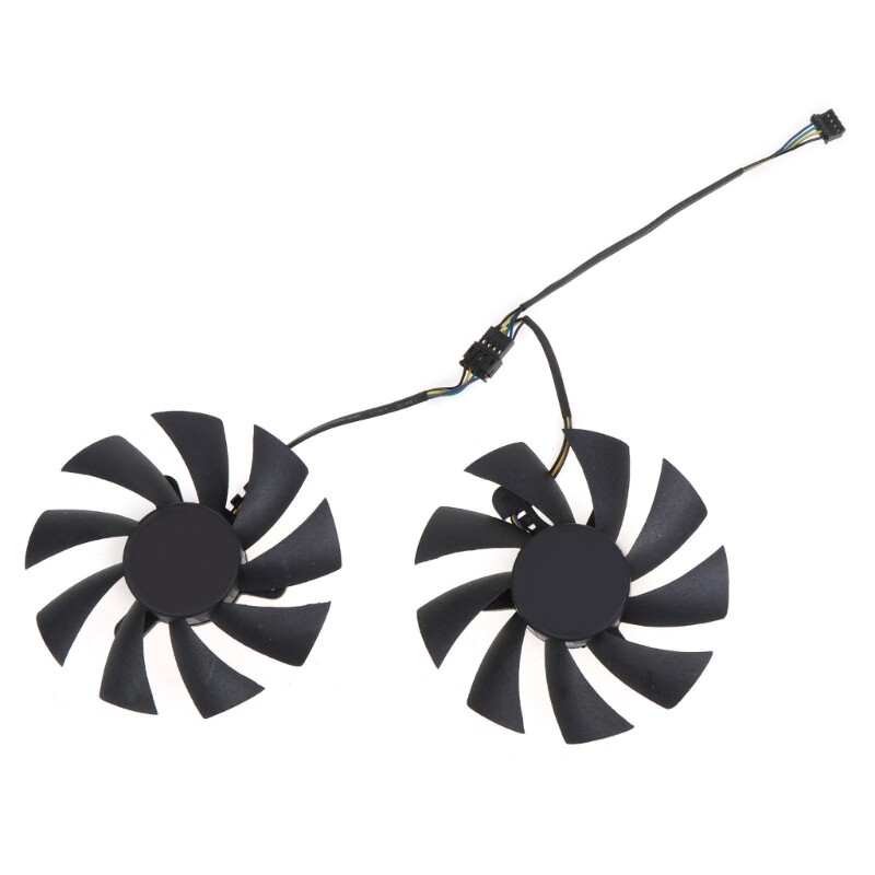 2PCS GA92A2H Graphics Card Cooling VGA Fan 4Pin 12V 0.35A for Zotac GeForce