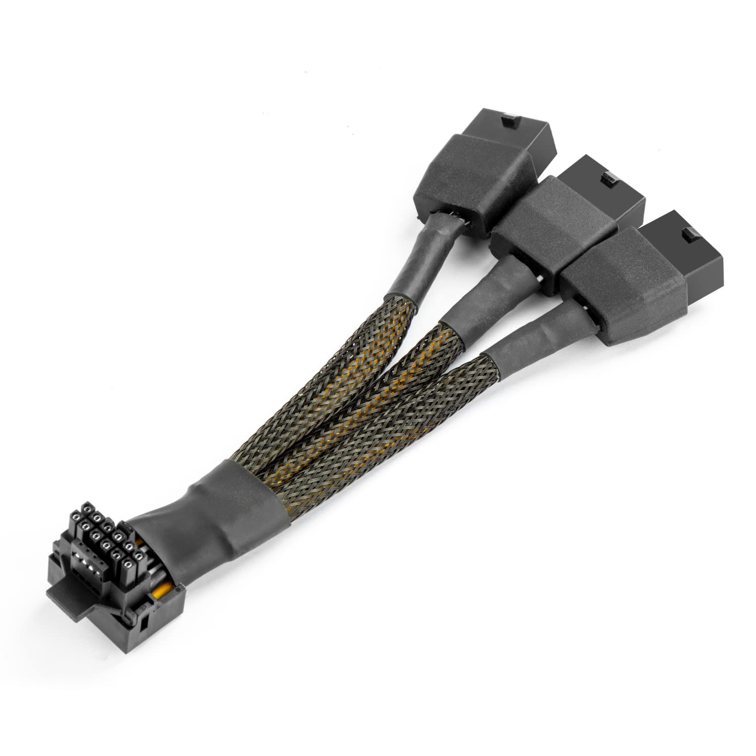 16Pin GPU Cable 3X 8Pin Pcie 16AWG PCIE 5.0 12VHPWR 600W 90 Degree 12+4Pin