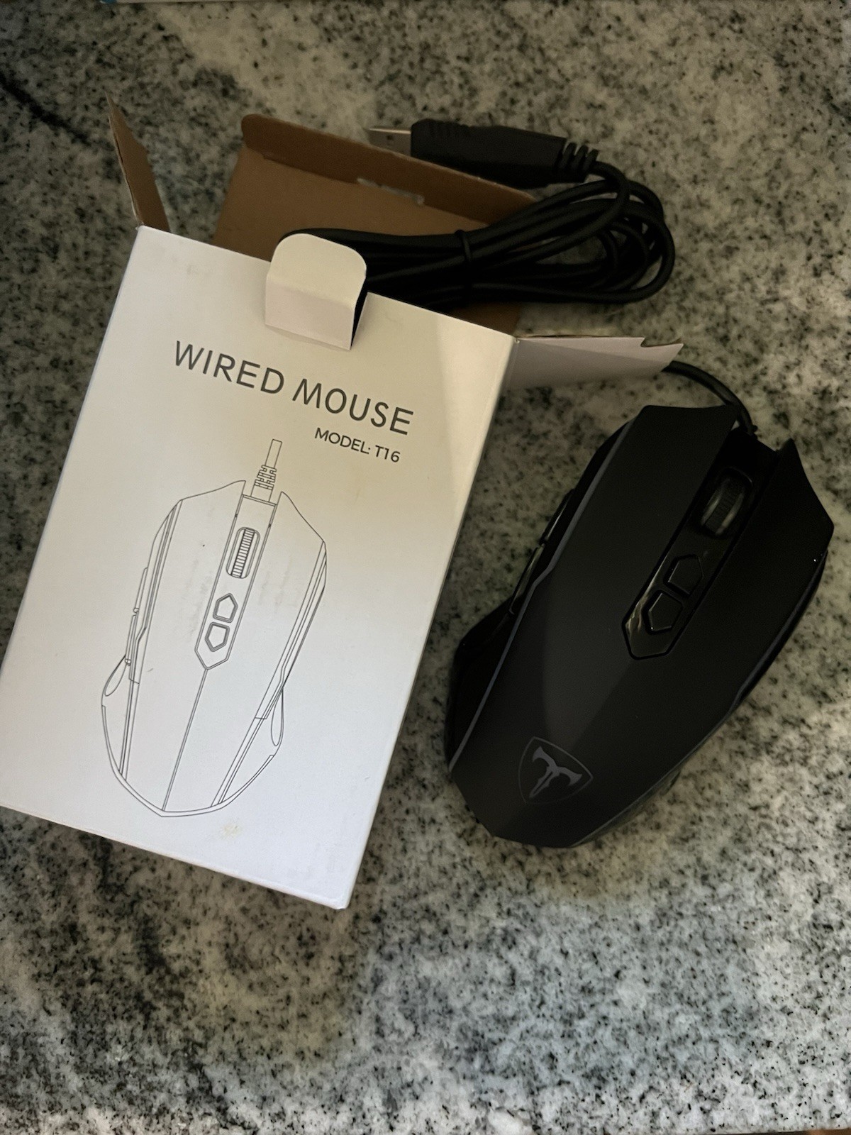 PICTEK T7 (GEPC034AB) Wired Mouse