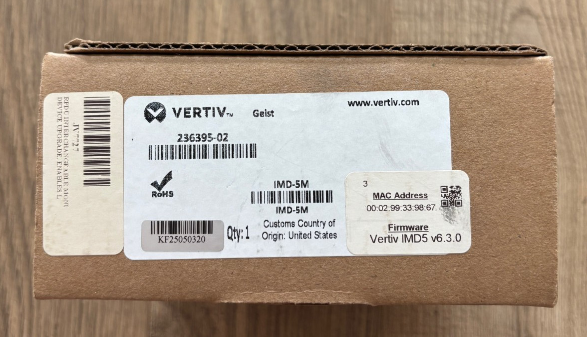 Vertiv Geist IMD-5M | PowerIT Rack PDU Interchangeable Monitoring Device