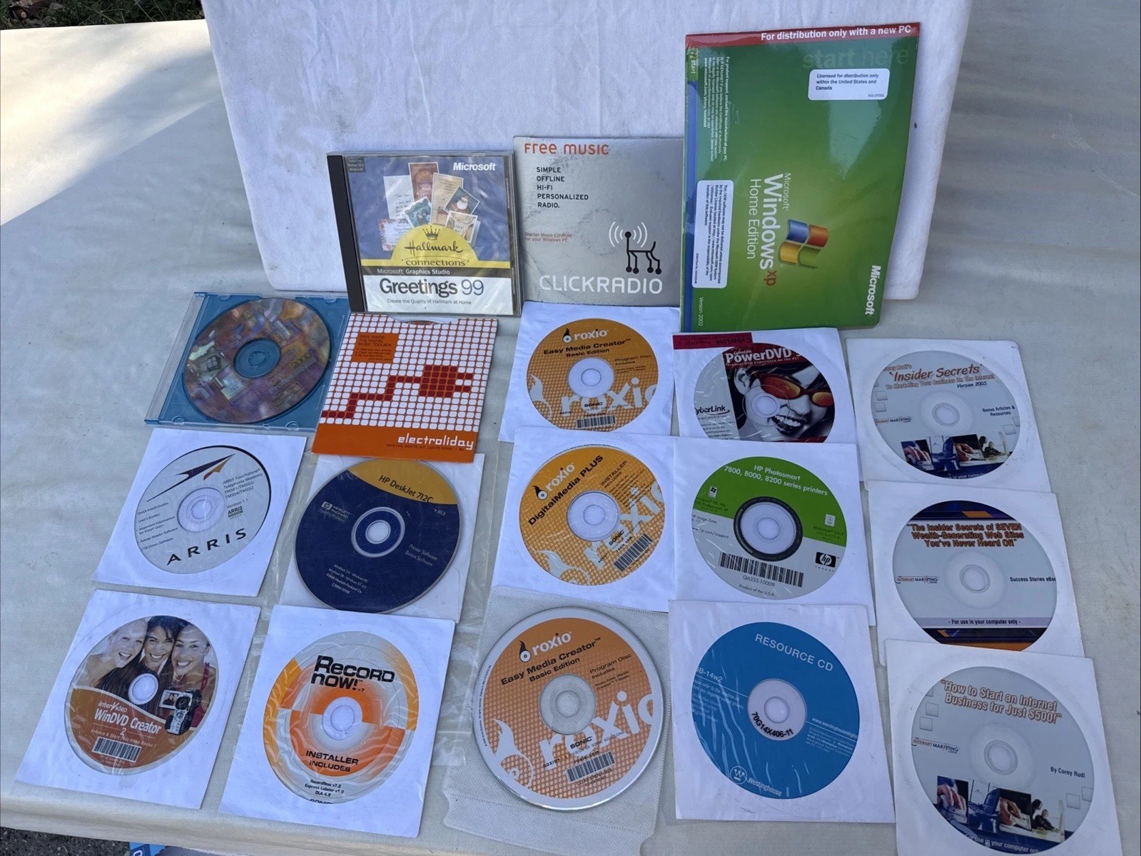 Vintage PC Software CD ROM Lot 18 Windows