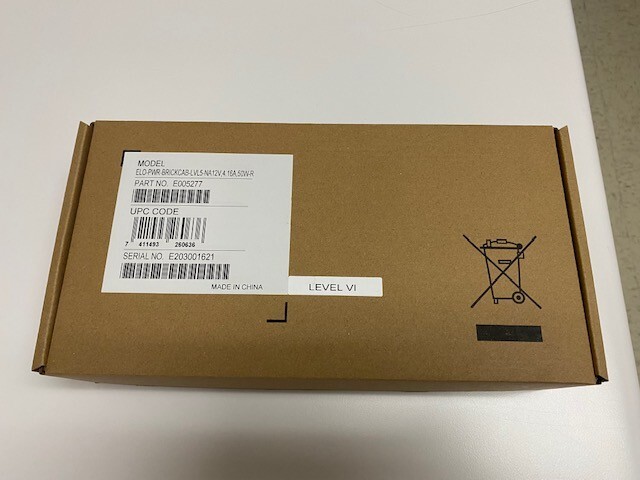ELO Original E005277 Power Brick & Cable Kit Power Adapter, External - OEM-NEW