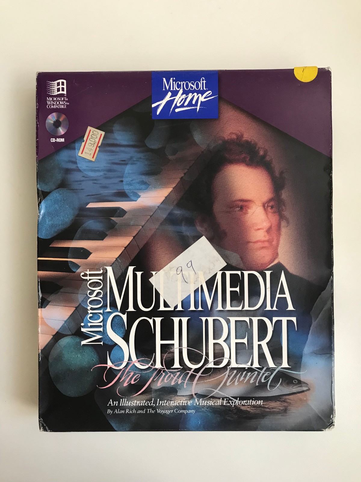 Microsoft Multimedia Schubert - The Trout Quintet PC CD-ROM Win.3.1 Sealed
