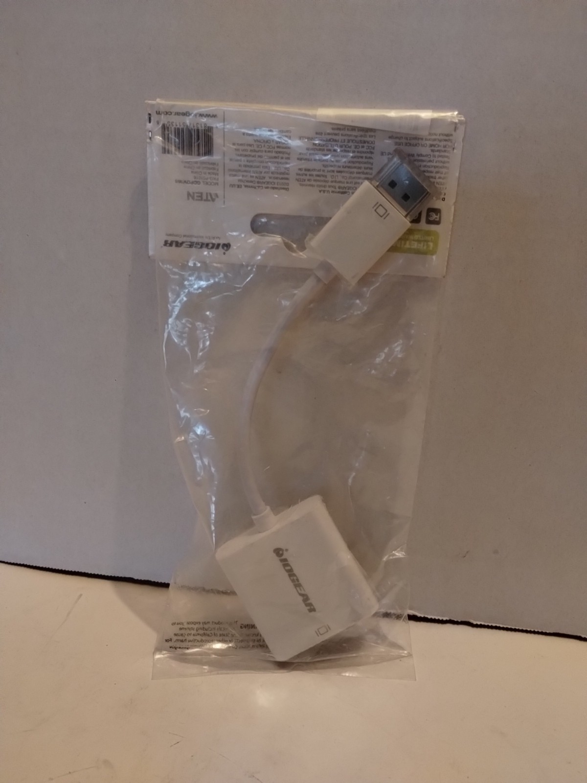 IOGEAR DisplayPort to DVI Adapter Cable Replacement (New)