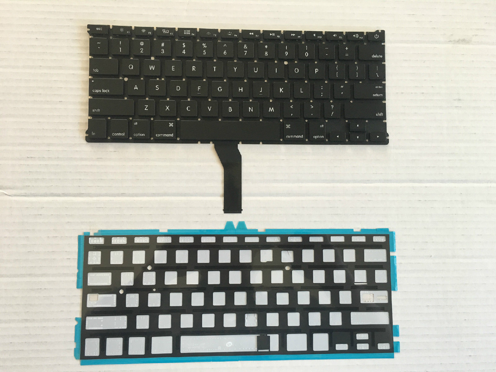 US Black Keyboard w/Backlight & Screws for MacBook Air 13" A1466 2012-2015 Model