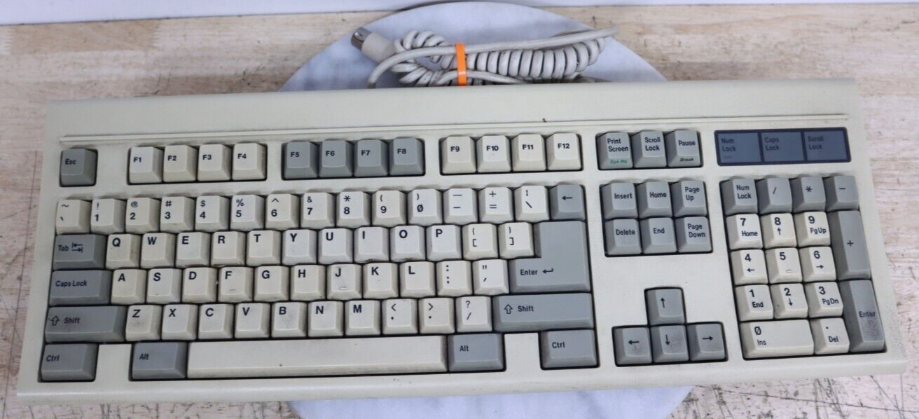 Nice RARE Vintage Se Jin SKM-1030 Keyboard Futaba Linear Korea - Leading Edge