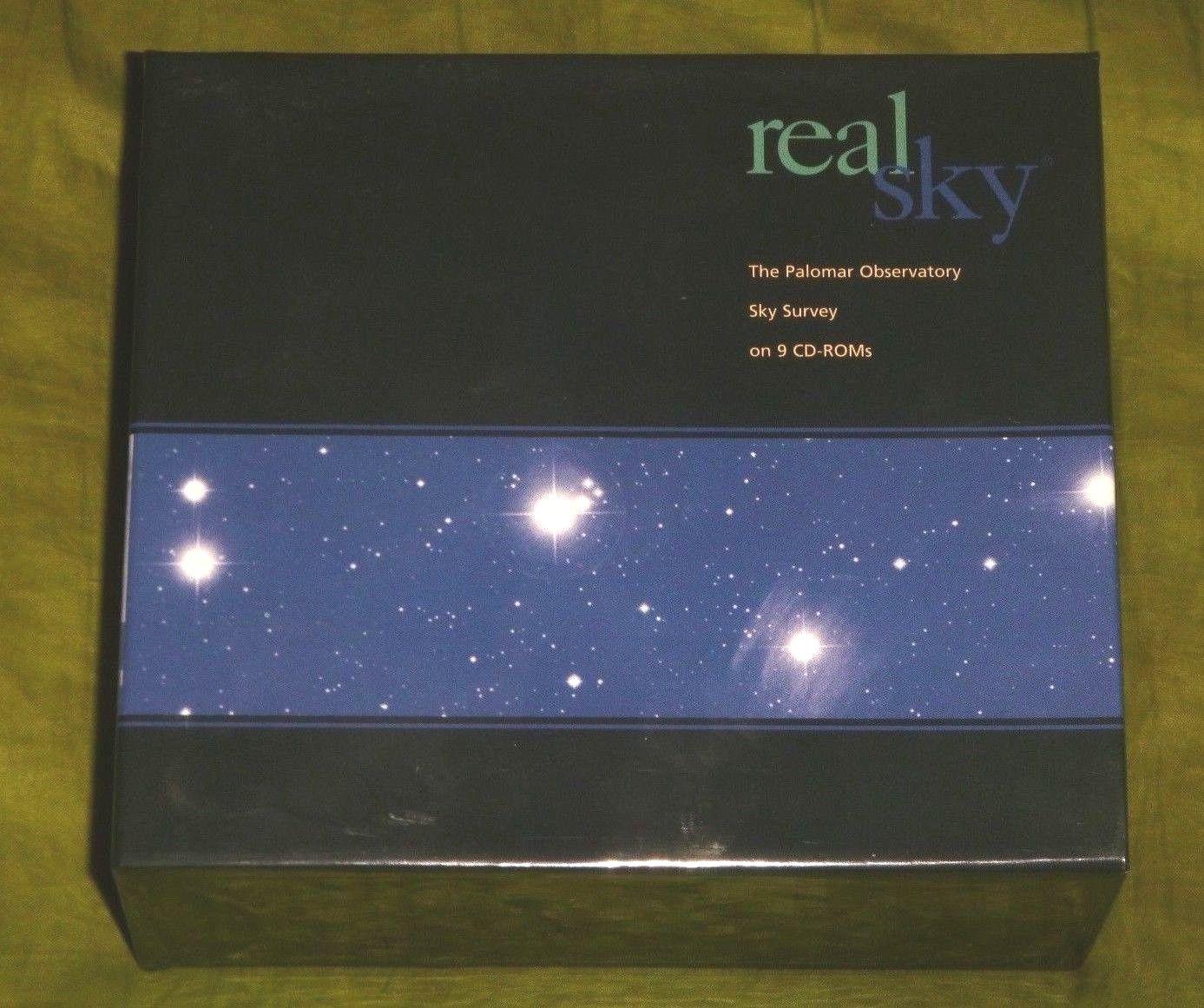 Real Sky - Palomar Observatory Sky Survey - 9 CD-ROMs  
