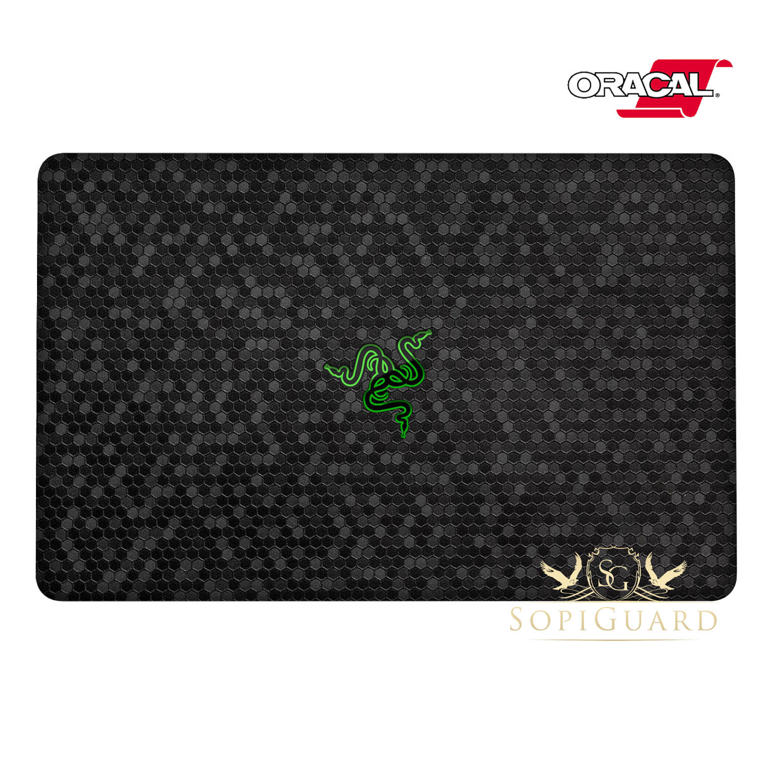 SopiGuard 3M Avery Carbon Fiber Vinyl Skin Sticker For Razer Blade Stealth 12.5