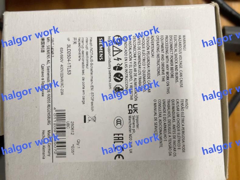 1PCS NEW 3LD2504-1TL53 VIA DHL/UPS #YY️️