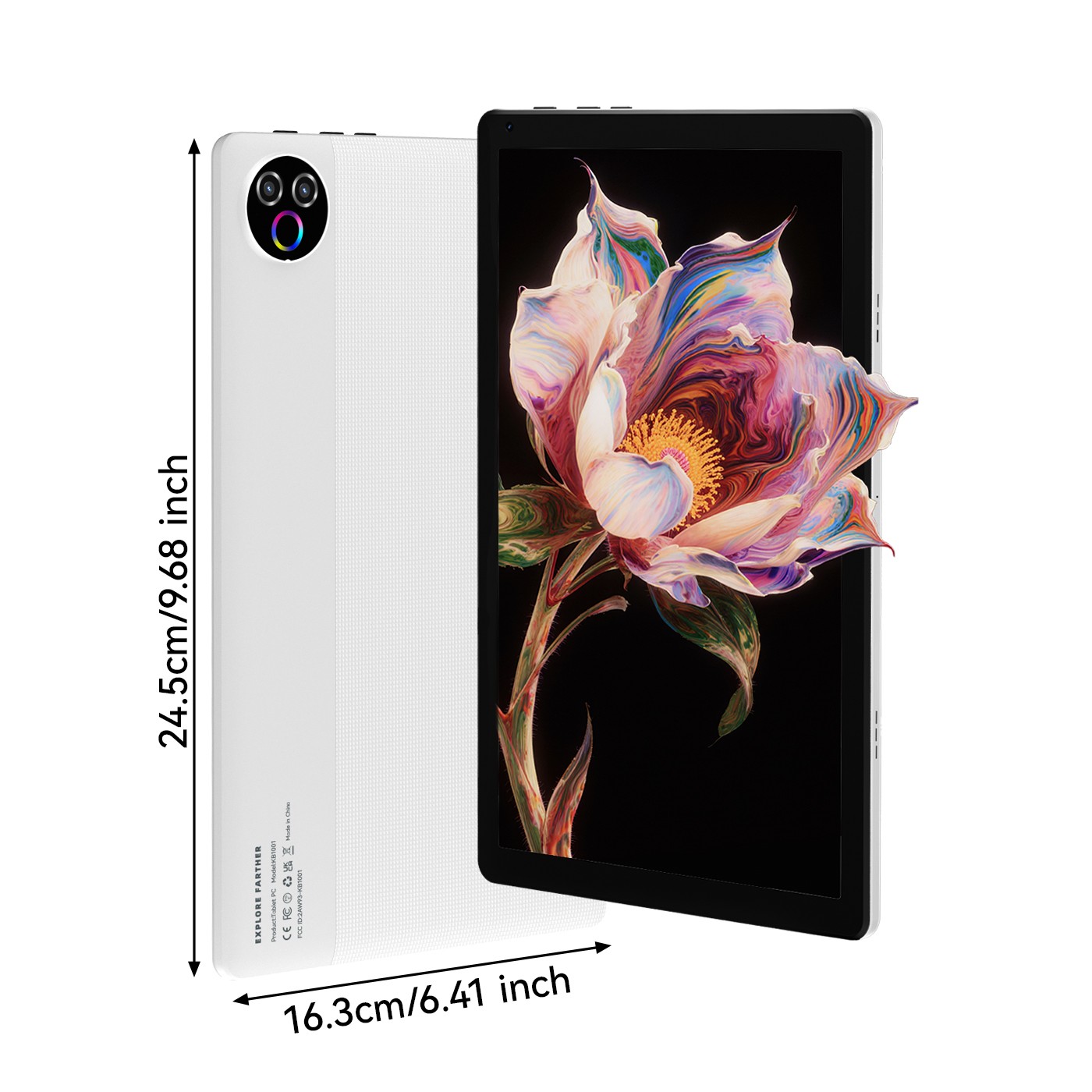 Five-Core A333 Tablet 6000mAh 64GB ROM Dual Wifi 10.1" FHD Touchscreen Android16