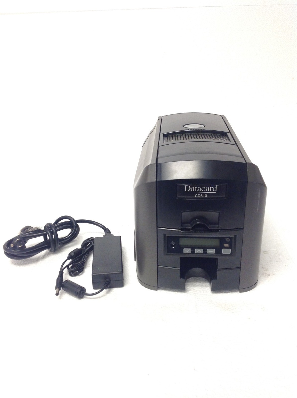 Datacard CD810 Single-Sided Card Printer PX30 w/ Power Ac Adapter, FOR PARTS