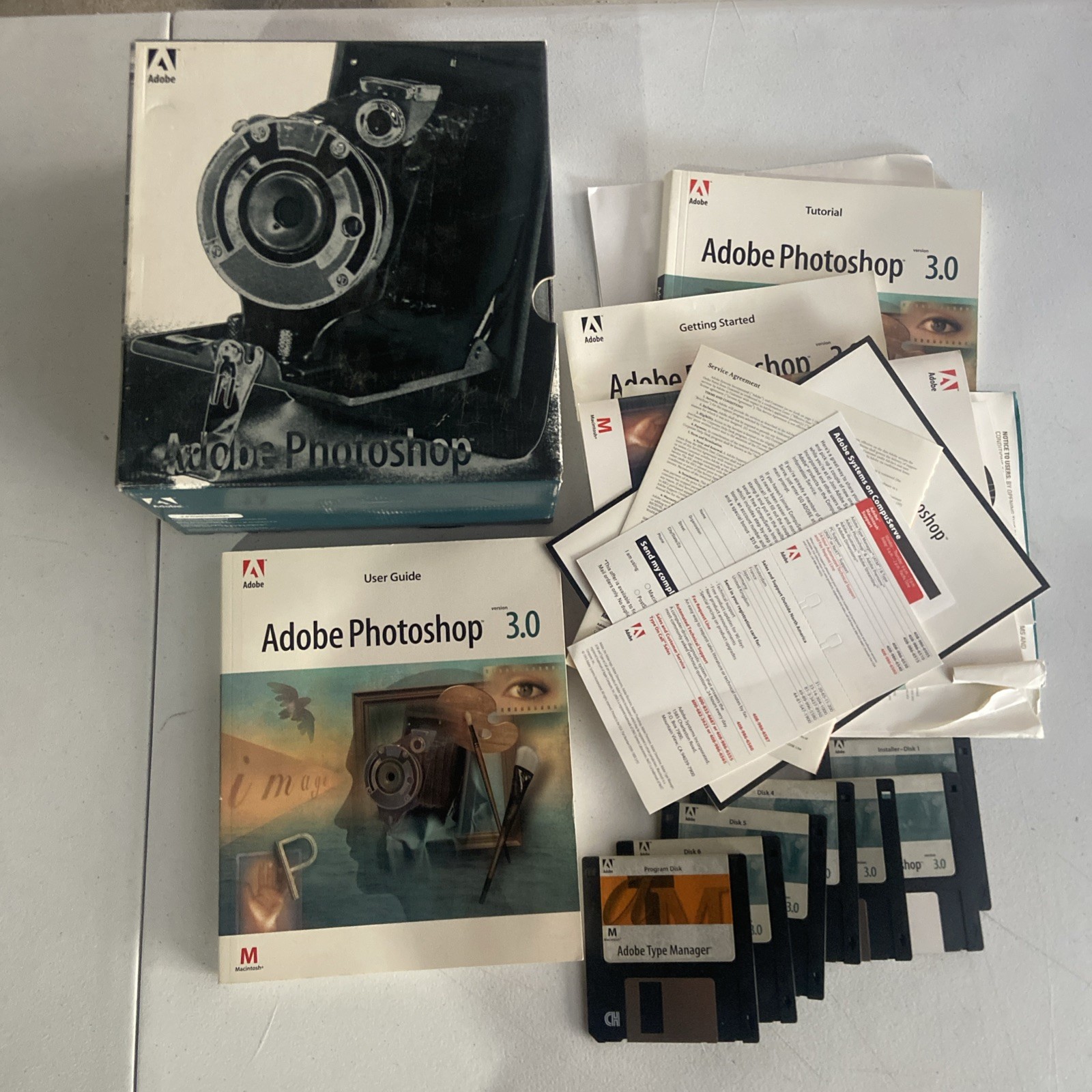Adobe Photoshop 3.0 Windows Big Box (1994)