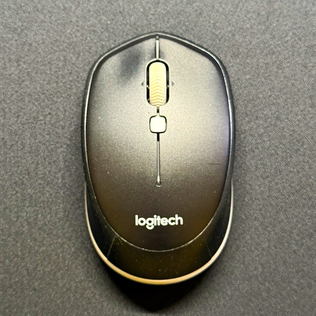 Logitech M535 Bluetooth Wireless Optical Mouse Black/Gray Used Working
