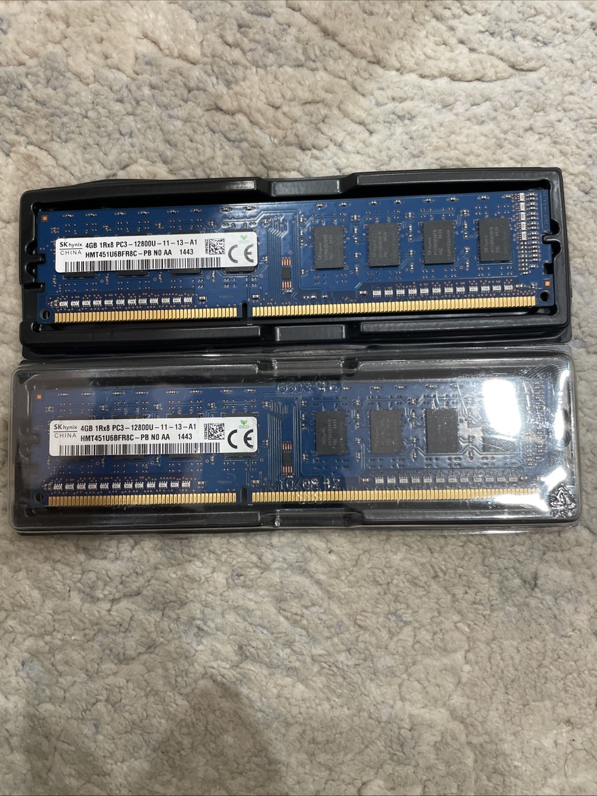 2 (pair) SK hynix 4GB DDR3 Desktop Memory Module 