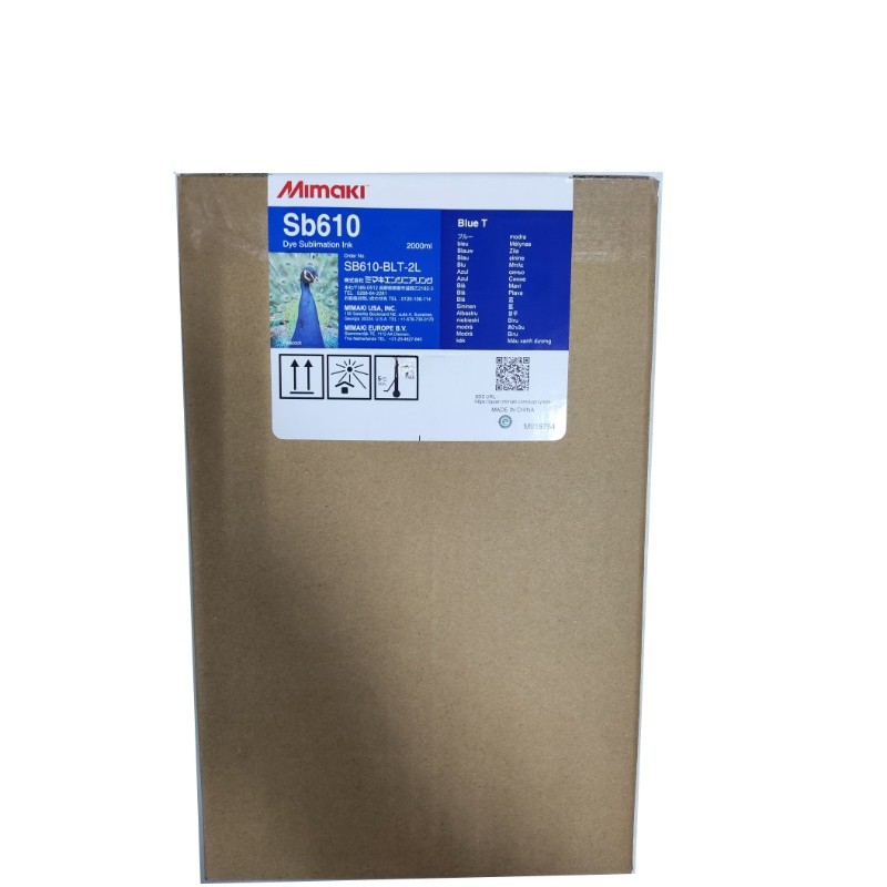 Original SB610 2 Liter Packed Sublimation Ink With Chip for Mimaki TS55-1800