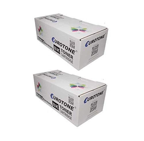 Eurotone 2x Black Laser Toner Cartridge Compatible with Lexmark X850H21G