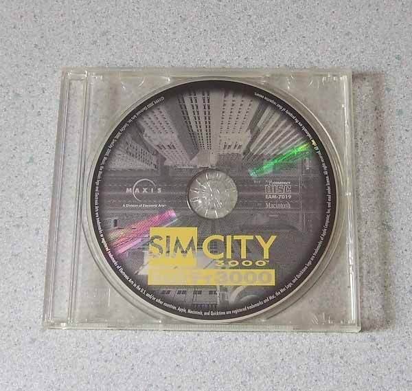 PC SIMCITY3000 SimCity 3000 Japanese version Macintosh version CD ROM only