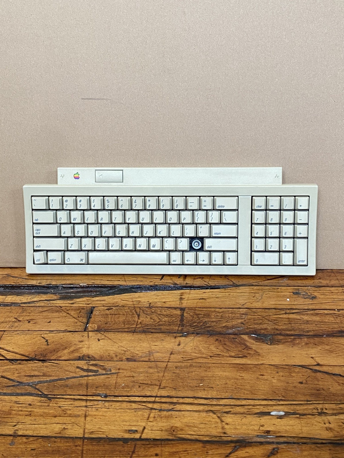 Vintage Apple Keyboard II M0487 Beige Untested Good For Parts