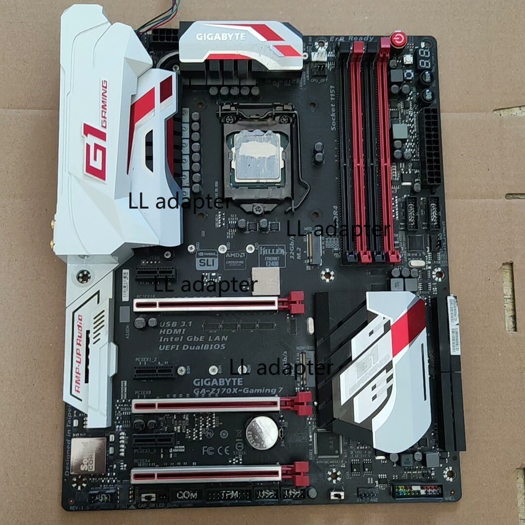 FOR GIGABYTE GA-Z170X-GAMING 7 DDR4*4 64GB LGA 1151 HDMI DP Motherboard Test OK