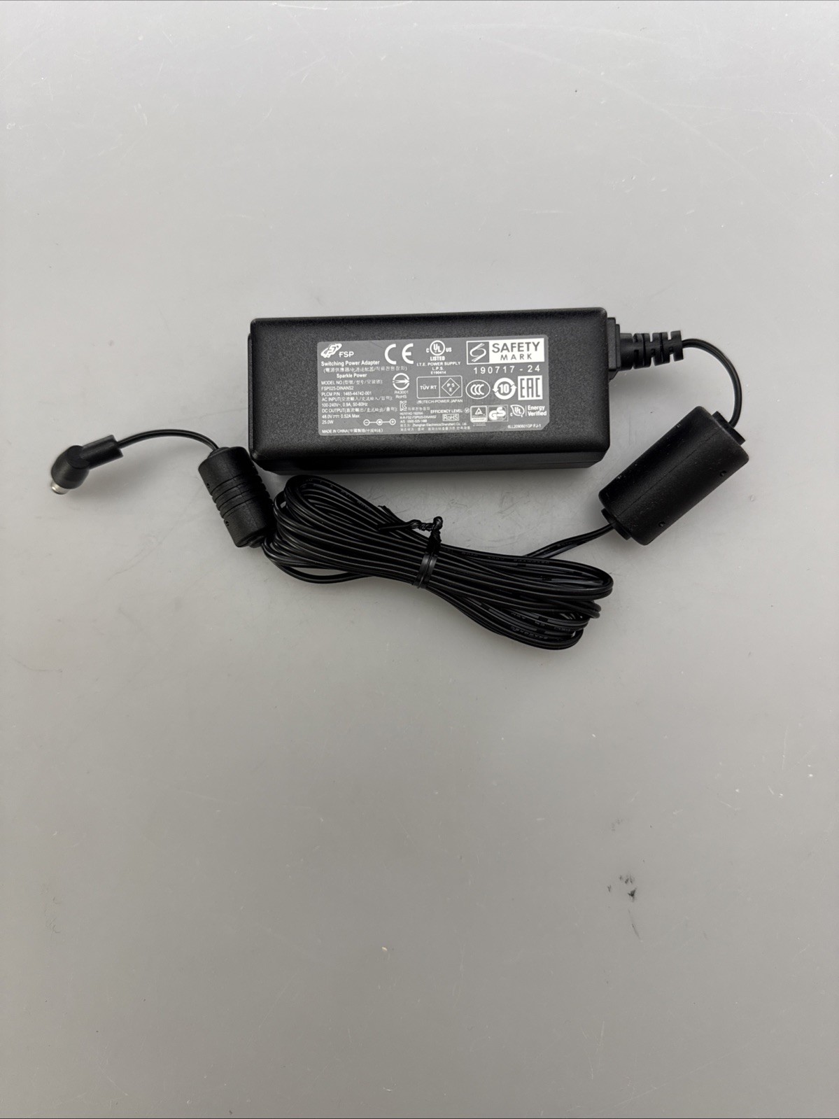 FSP Power Adapter FSP025-DINANS2 Plantronics Sparkle 25 W 48V Poly CCX IP Phone