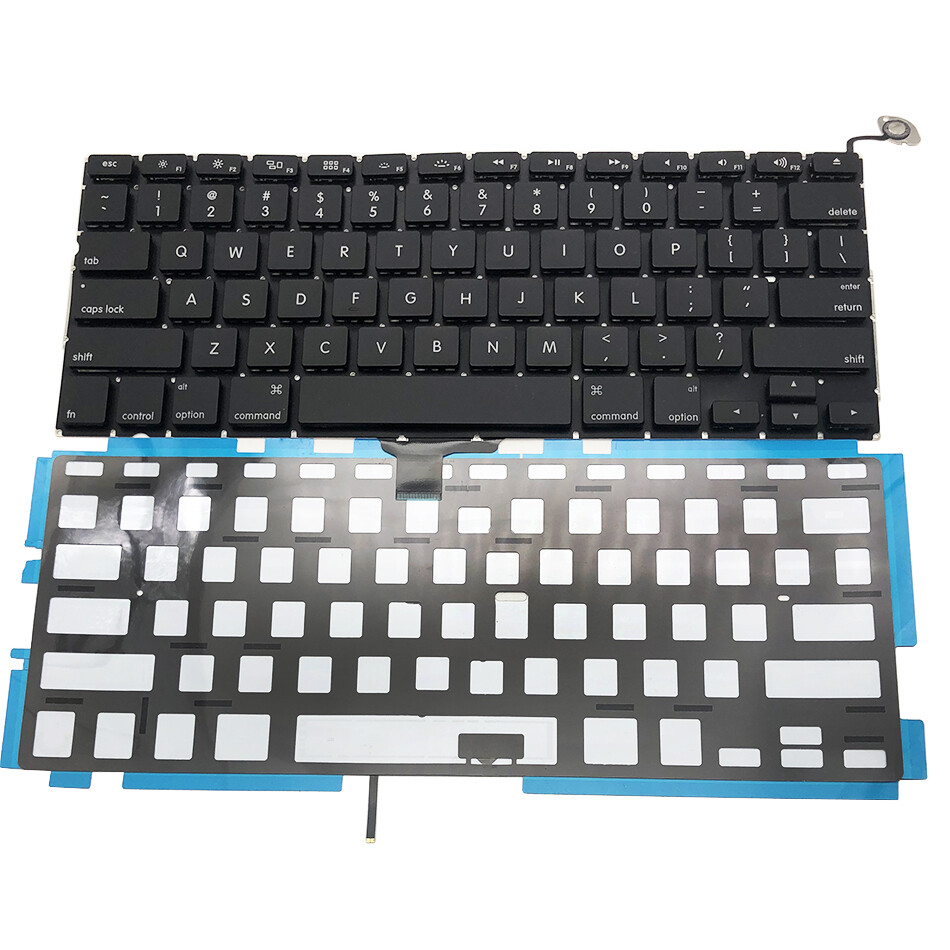 New US Replacement Keyboard with Backlight For MacBook Pro A1278 13" 2009-2012