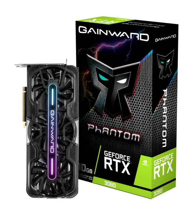 Gainward GeForce RTX™ 3080 Phantom 10GB GDDR6X Graphics Card (DP x 3, HDMI x 1)