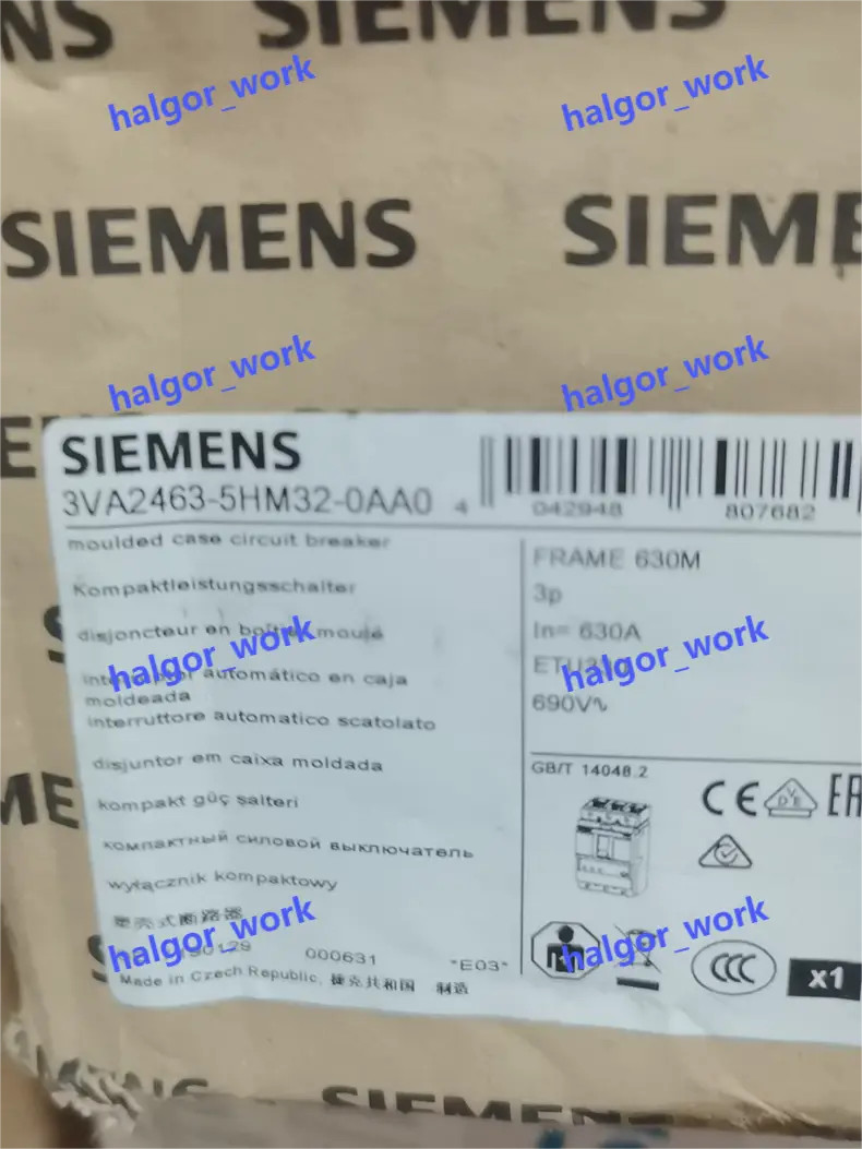 1PCS NEW 3VA2463-5HM32-0AA0 VIA DHL/UPS