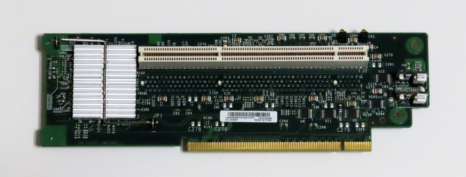 IBM PCI-X Riser Card For System x3650 Server (FRU 43W5861) — Perfect — Clean