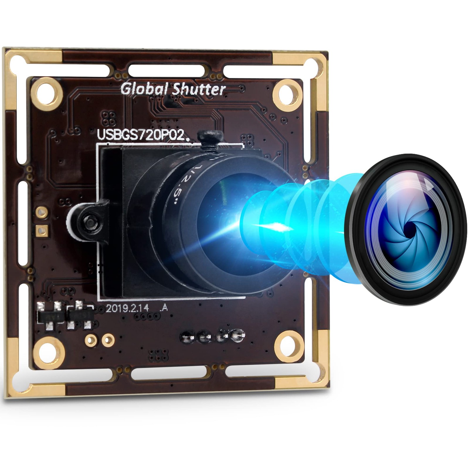 60fps Global Shutter USB Module,720P USB with AR0144 ,Tiny USB Cameras with 3...