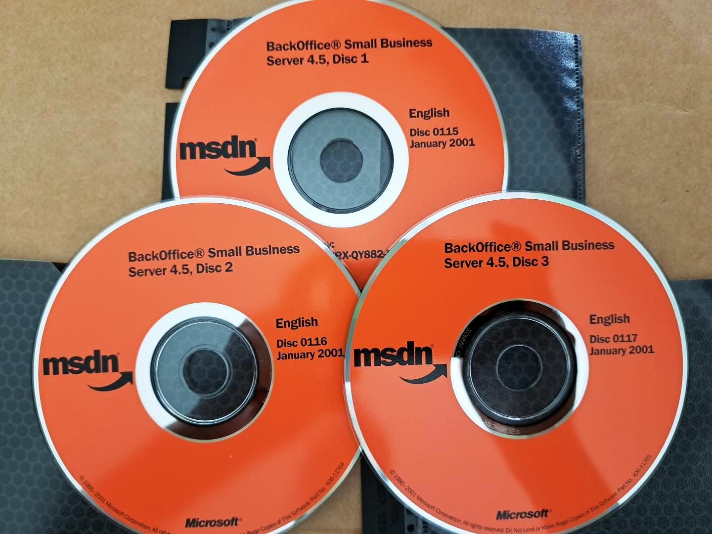 Microsoft BackOffice Small Business Server Version 4.5 w/ Product Key License