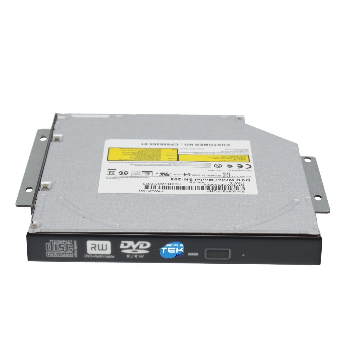 Samsung Sn-208fb Dvd-Rw Cd-Rw Burner 12.7Mm Sata Dn-208