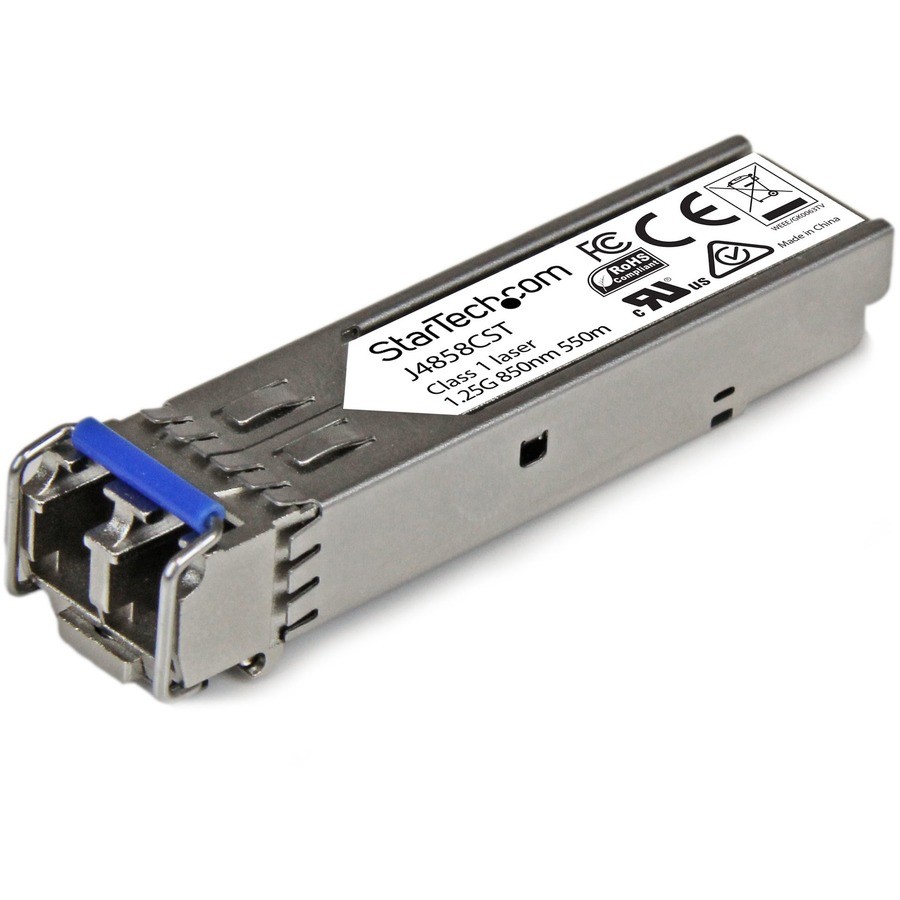 StarTech HPE J4858C Compatible SFP Module - 1000BASE-SX - 1GE Gigabit Ethernet