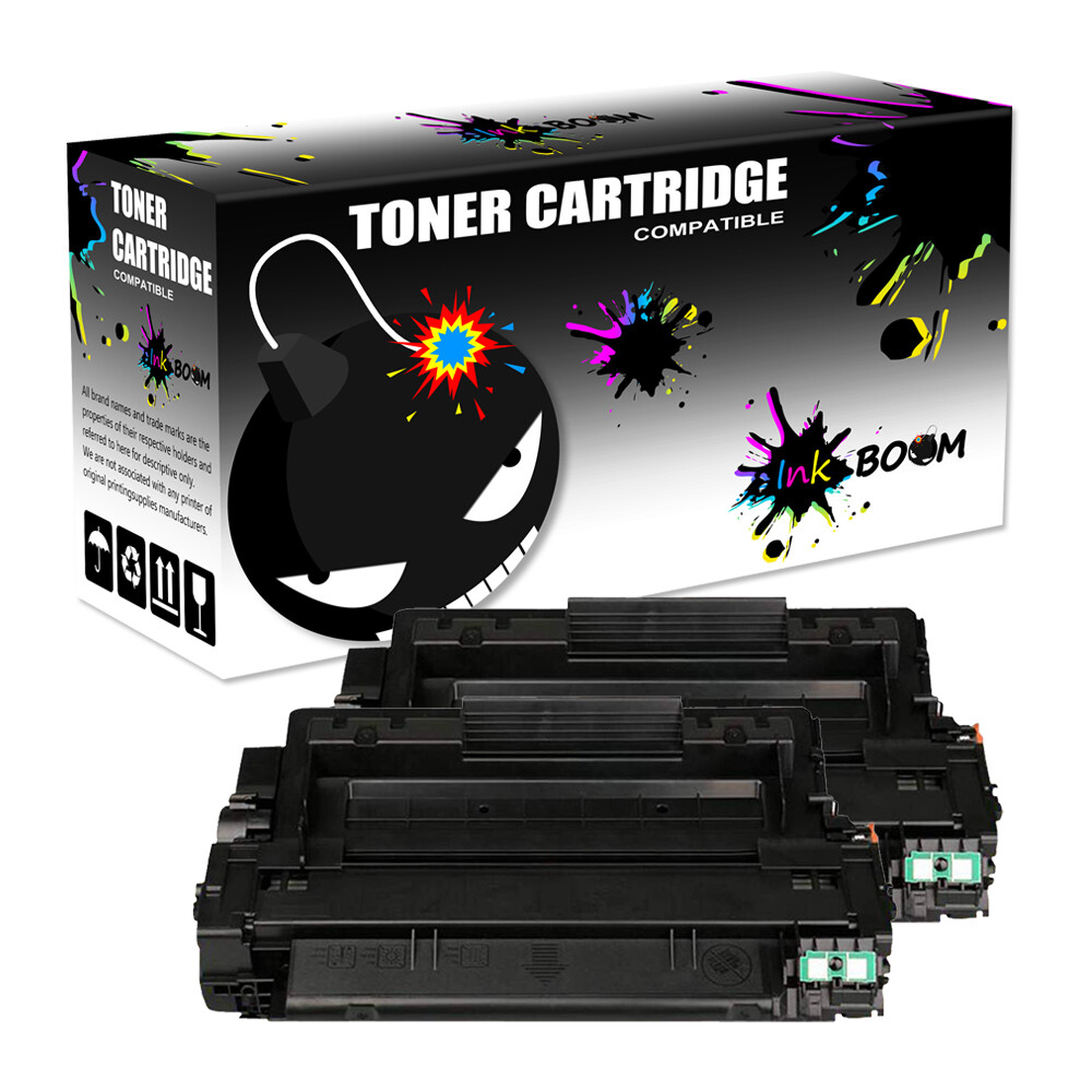 2 Black Toner Cartridges replace for HP Q6511A 11A LaserJet 2410 2410n Printer