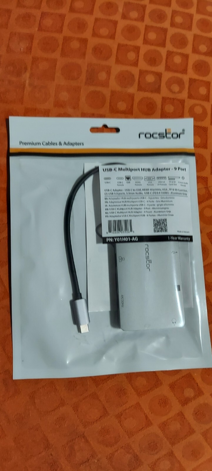 Rocstor Premium USB-C Multiport Adapter 