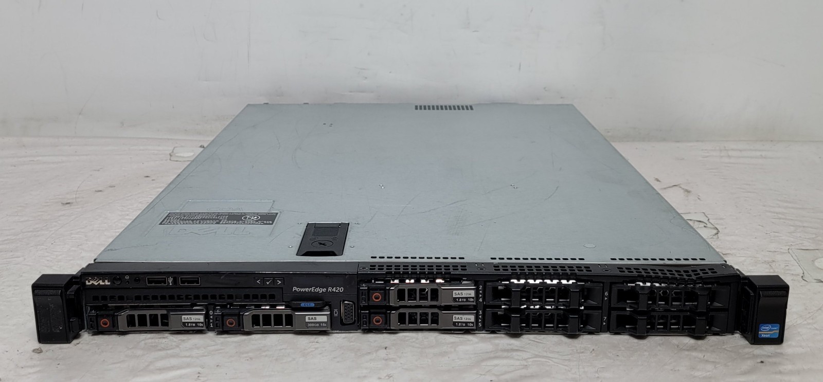 Dell PowerEdge R420 Dual Intel Xeon E5-2407 @2.20GHz 96GB RAM No HDD H710