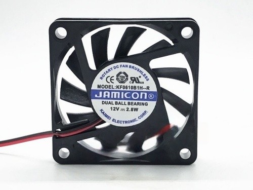 1PC JAMICON KF0610B1H-R DC12V 2.8W 6CM 6010 ultra-thin silent cooling fan