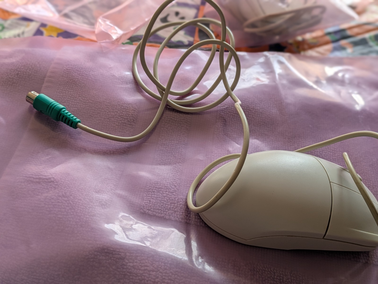 VINTAGE PD39DB WIRED MECHANICAL MOUSE
