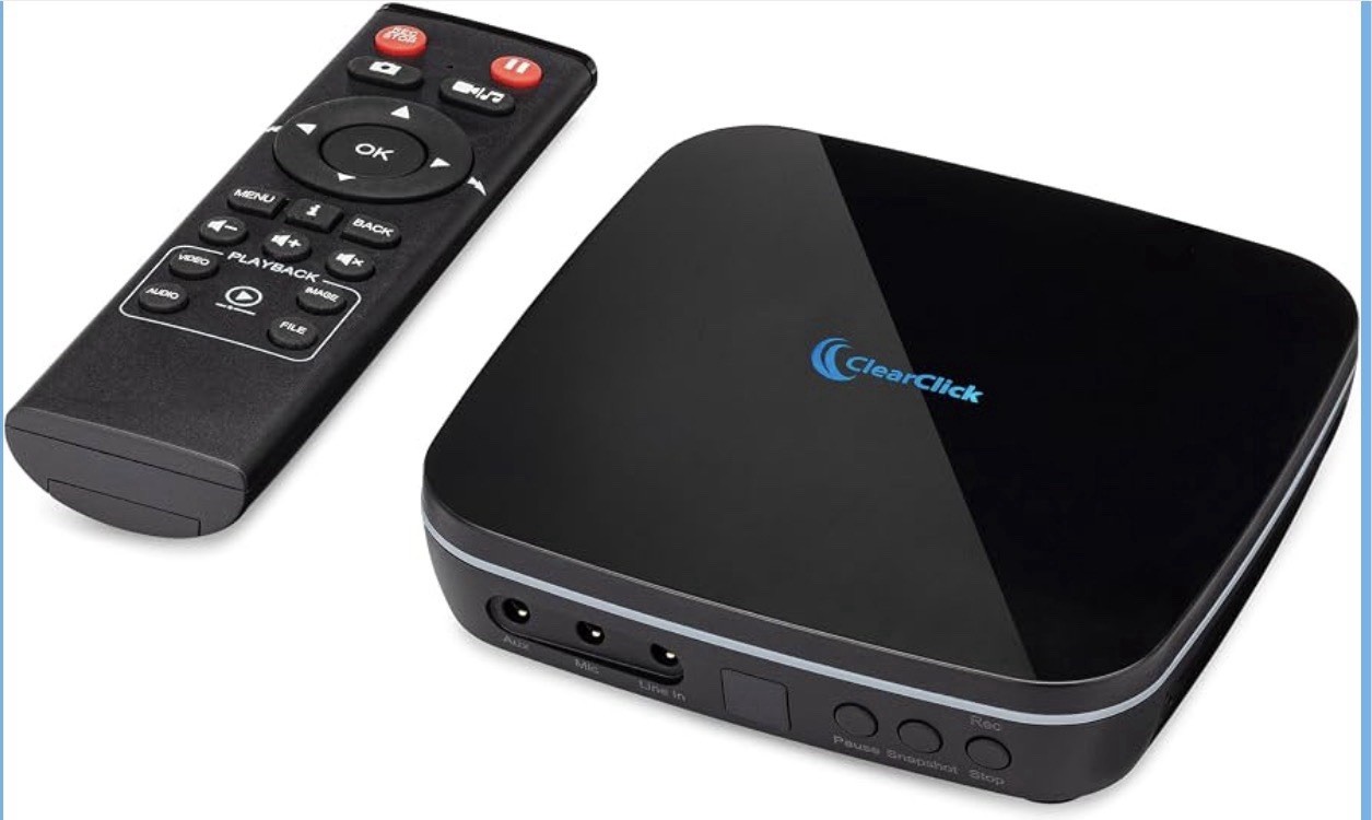 ClearClick 4K HD Video Capture Box 2.0 Capture Audio & Video From HDMI No PC Req