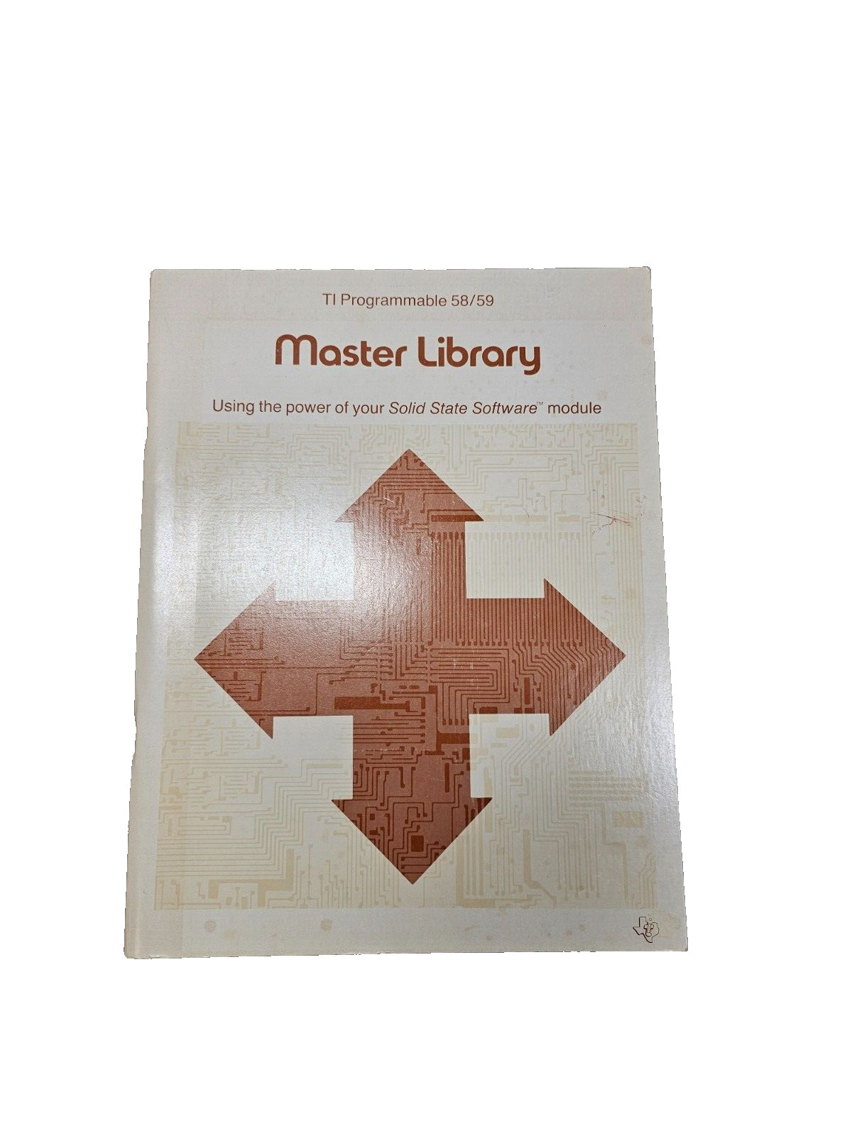 Vintage 70's Texas Instruments Programmable 58/59 Master Library User Manual