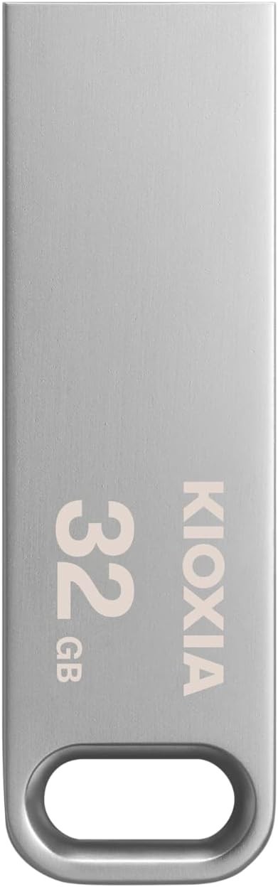 KIOXIA USB Flash Drive 60MB/s strap hole 3.2 Gen 1 Light KLU366A32G 32GB JPN