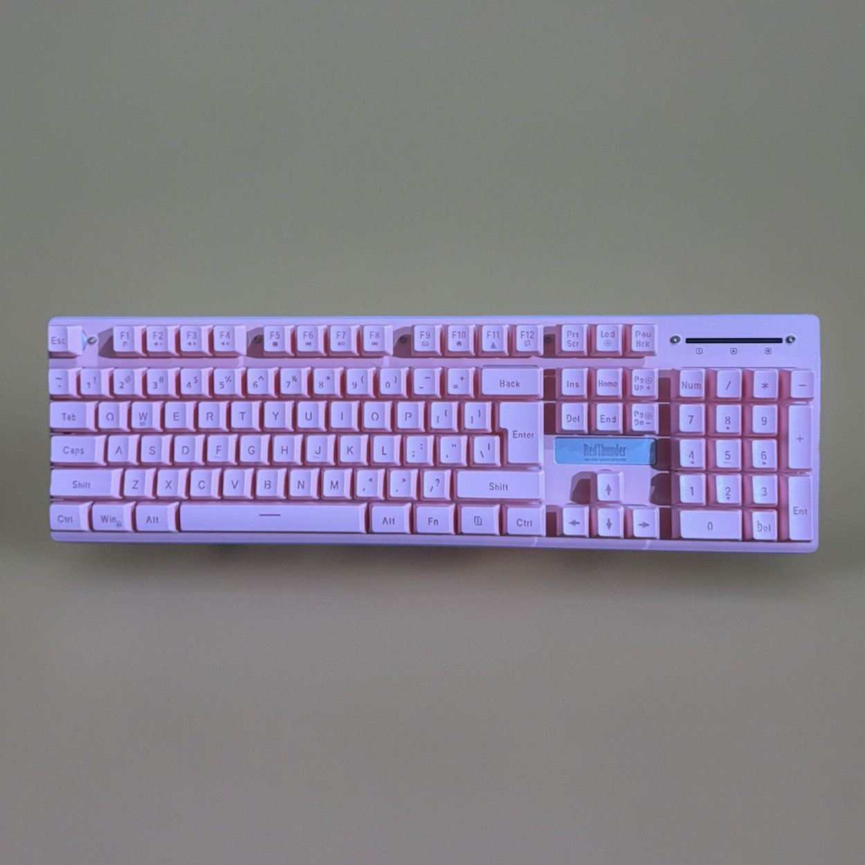 Red Thunder K10 PINK Keyboard and Mouse