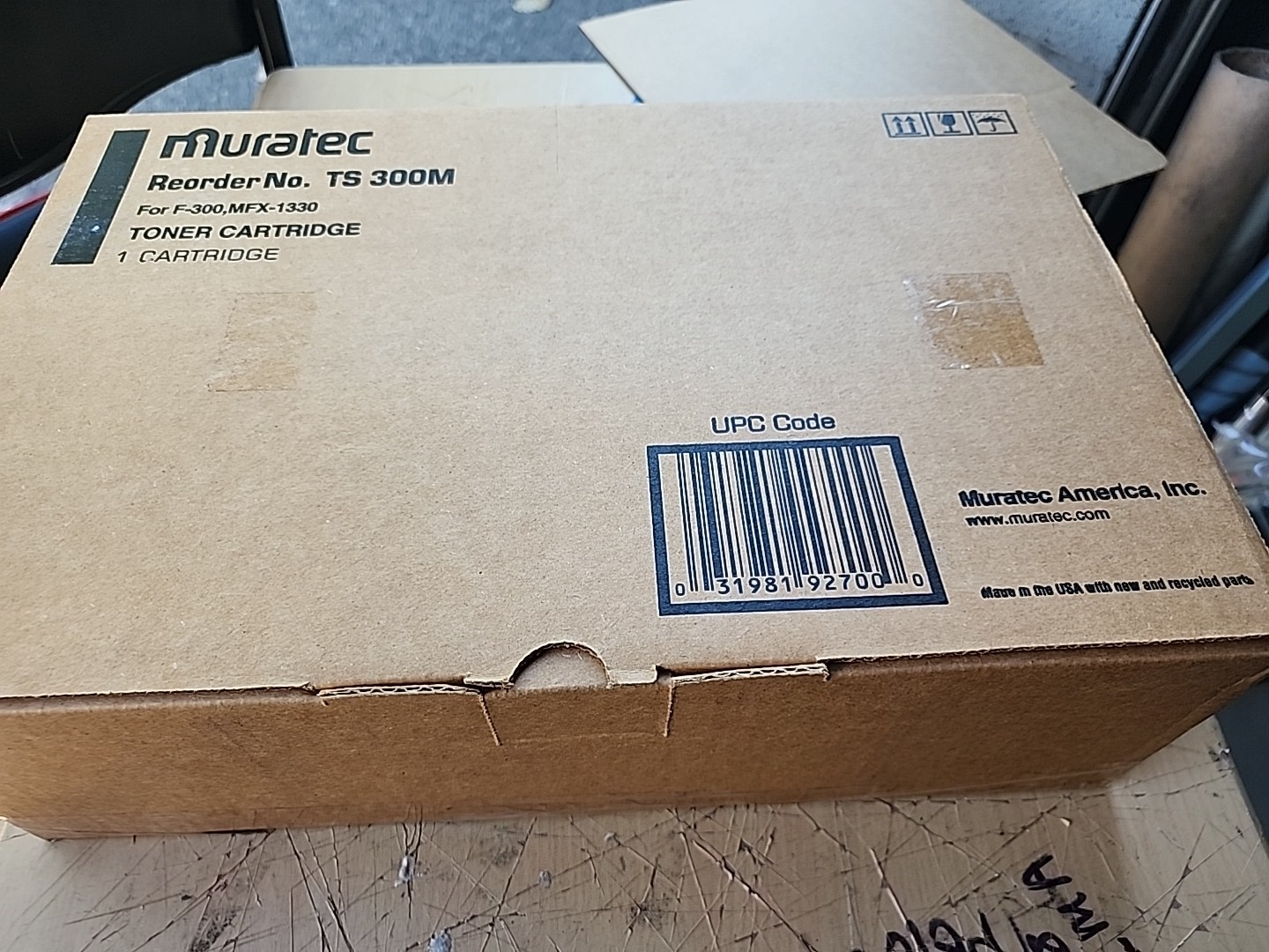Muratec TS-300M Genuine  Black OEM Laser Toner Cartridge/ sealed